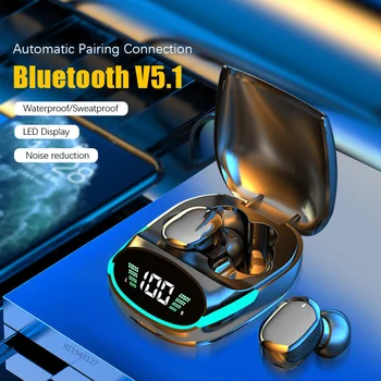 2022 Новые Беспроводные Наушники TWS Bluetooth 5.1, Наушники HiFi, Звуковая гарнитура, Водонепроницаемые Спортивные наушники с Шумоподавлением с микрофоном